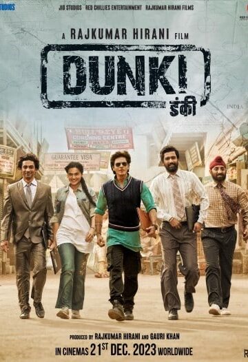 Download Dunki (2023) Hindi Movie 480p | 720p | 1080p